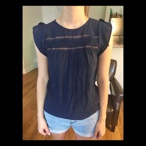 Navy Blouse